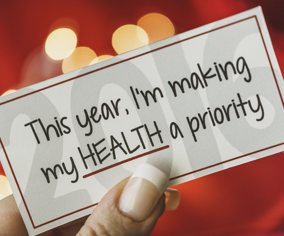 This is my year for making my health a priority. 2016